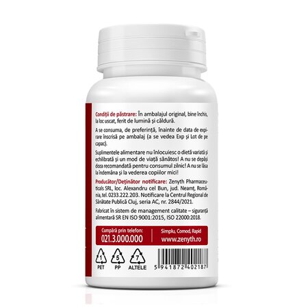 PQQ, 20 mg, 30 capsule, Zenyth 619192