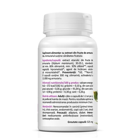 Silymarin Forte, 30 capsule, Zenyth 619182