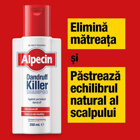 Sampon anti-matreata Schuppen Killer, 250 ml, Alpecin 721322
