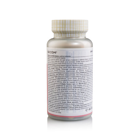 Candida Cleanse Solaray, 60 capsule vegetale, Secom 738028
