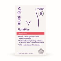 Gel pentru infectii vaginale Flora Plus Multi-Gyn, 5 ml x 5 monodoze, Bioclin