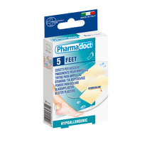 Plasturi hidrocoloid pentru vezicule si bataturi, 5 bucati, Pharmadoct