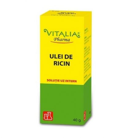 Ulei de ricin, 40 g, Vitalia