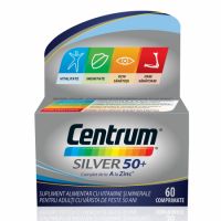 Centrum de la A la Z Silver 50+, 60 comprimate, Gsk
