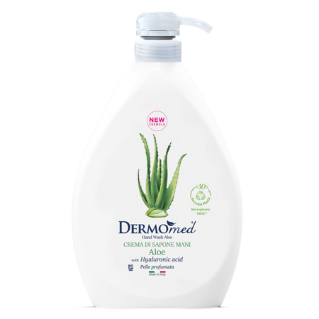 Sapun lichid crema cu Aloe Vera, 1000 ml, DermoMed