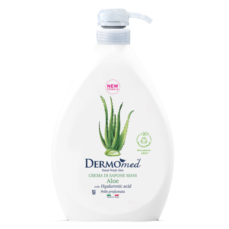 Sapun lichid crema cu Aloe Vera, 1000 ml, DermoMed