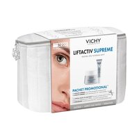 Pachet Crema pentru ten normal-mixt Liftactiv Supreme, 50 ml + Crema contur ochi Liftactiv Supreme, 15 ml, Vichy
