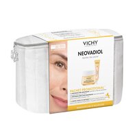Pachet Crema de zi pentru ten uscat Neovadiol Peri-Menopause, 50 ml + Crema contur ochi si buze Neovadiol GF, 15 ml, Vichy
