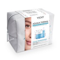 Pachet Crema hidratanta pentru ten uscat si foarte uscat Aqualia Thermal Light, 50 ml + Balsam hidratant pentru zona ochilor Aqualia Thermal, 15 ml, Vichy