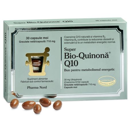 Super Bio-Quinona Q10, 30 capsul, Pharma Nord