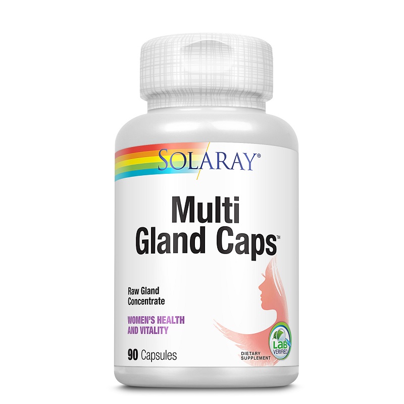 Multi Gland Caps for Woman Solaray, 90 capsule, Secom