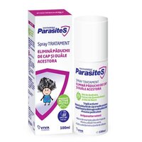 Spray tratament impotriva paduchilor Parasites Santaderm, 100 ml, Viva Pharma