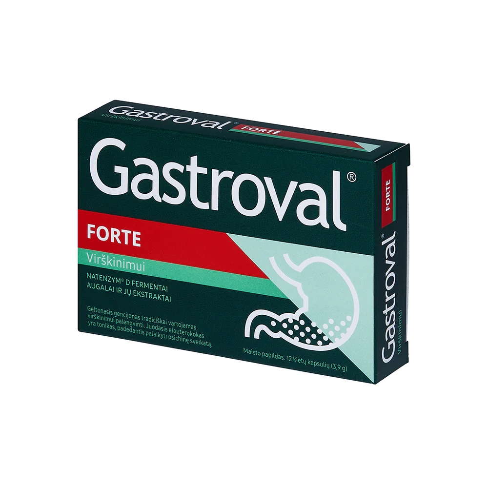 Gastroval Forte, 12 capsule, Holistic One