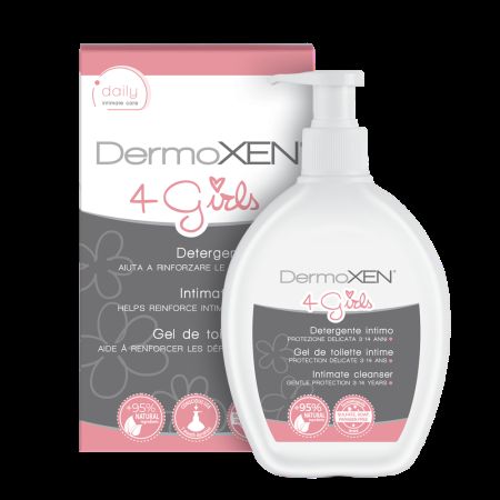 Gel intim Dermoxen 4 Girls, 200 ml, Ekuberg Pharma
