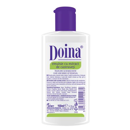Emulsie nutritiva cu extract de castraveti Doina Formula 2, 150 ml, Farmec
