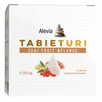 Ceai Fruit Melange Tabieturi, 12 plicuri, Alevia