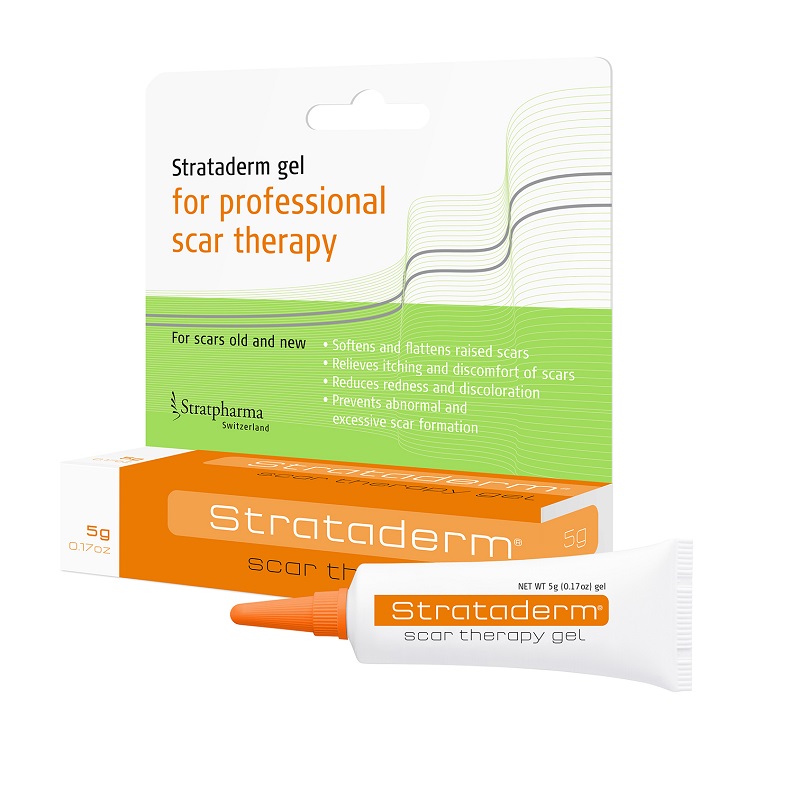 Gel pentru tratamentul cicatricilor Strataderm, 5 g, Meditrina Pharmaceuticals