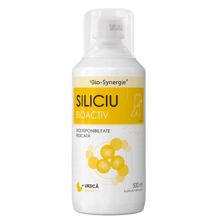 Siliciu Bioactiv, 500 ml, Bio Synergie