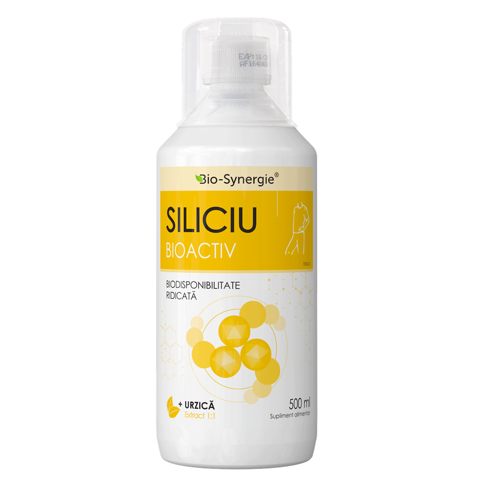 Siliciu Bioactiv + Urzica, 500 ml, Bio Synergie