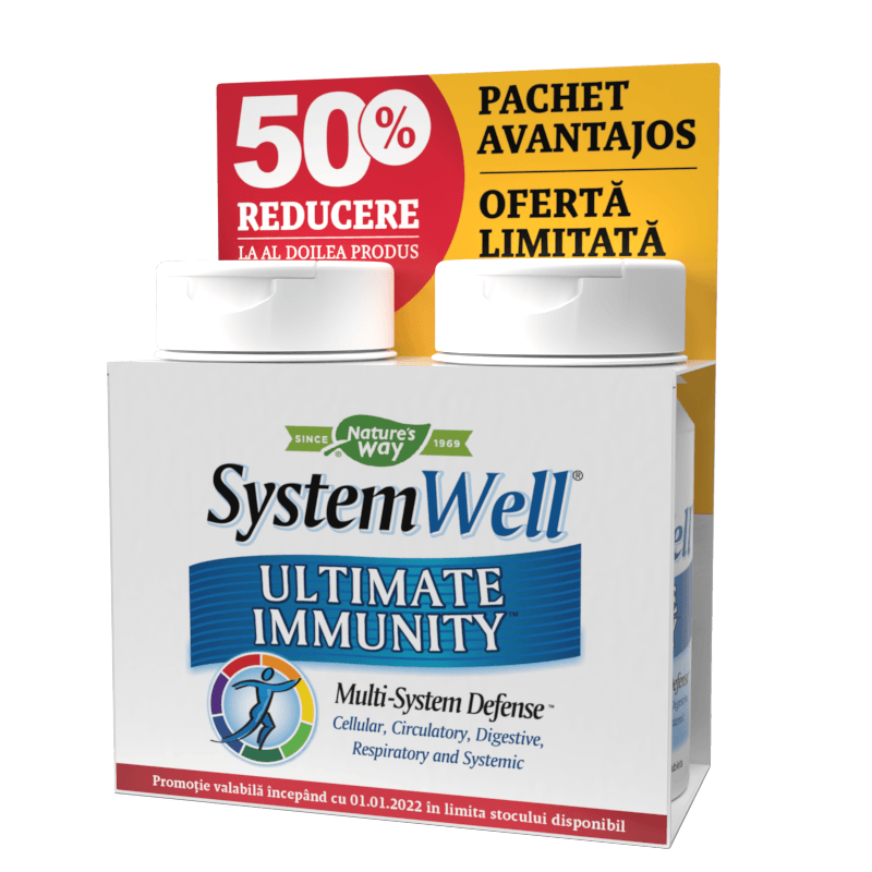 Pachet SystemWell Nature's Way, 30 capsule + 30 capsule, Secom