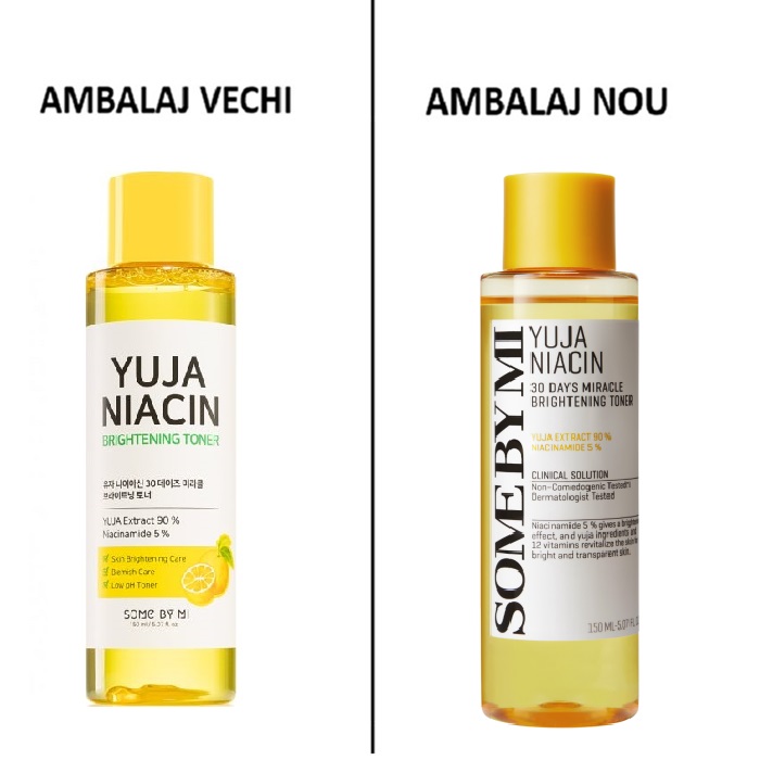 Toner Yuja Niacin 30Days Miracle Brightening, 150 ml, Some By Mi