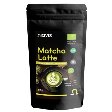 Pulbere Eco Matcha Latte, 150 g, Niavis