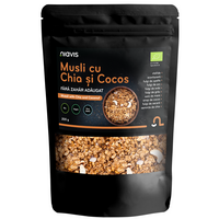 Musli cu chia si cocos, 200 g, Niavis