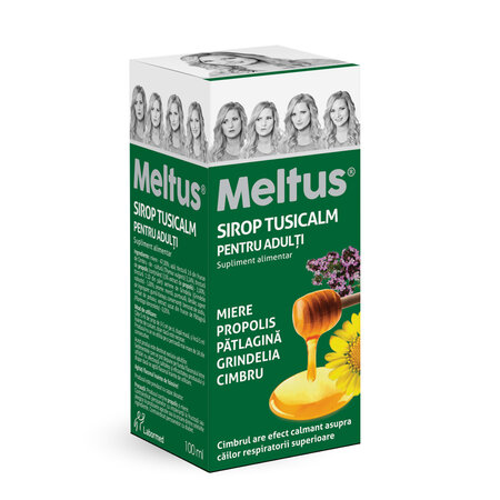 Sirop pentru adulti Meltus Tusicalm, 100 ml, Labormed 617385