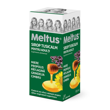 Sirop pentru adulti Meltus Tusicalm, 100 ml, Labormed 617386