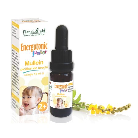 Picaturi de urechi Energotonic Junior Mullein, 15 ml, Plant Extrakt 732638
