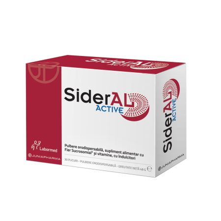 SiderAL Active, 30 plicuri, Solacium Pharma