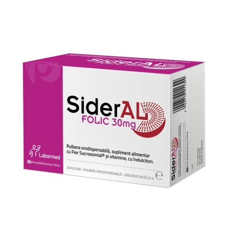 SiderAL Folic, 20 plicuri, Labormed 659980