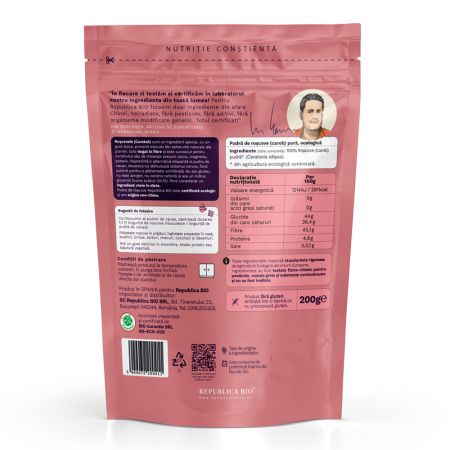 Pulbere ecologica pura de Roscove, 200 g, Republica Bio 701893