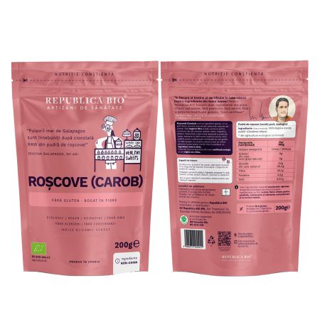 Pulbere ecologica pura de Roscove, 200 g, Republica Bio 701894