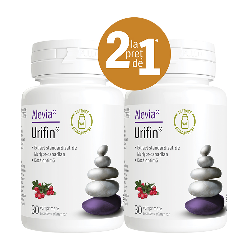 Pachet Urifin, 30+30 comprimate, Allevia