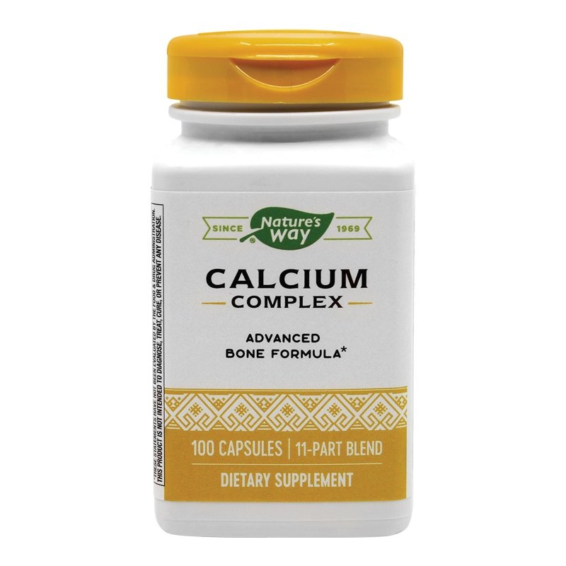 Calcium Complex Bone Formula Natures Way, 100 capsule, Secom