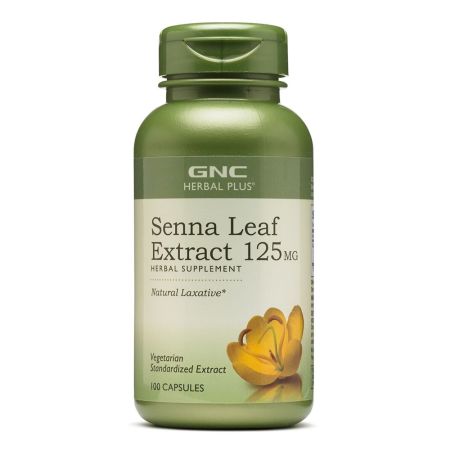 Senna leaf extract 125 mg (195612), 100 capsule, GNC