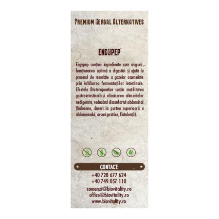 Engypep, 30 capsule, Bio Vitality 703913