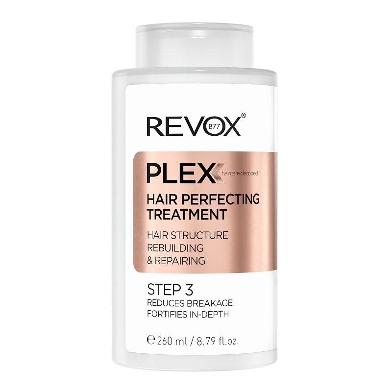 Tratament pentru par deteriorat Hair Perfecting Step 3 Plex, 260 ml, Revox