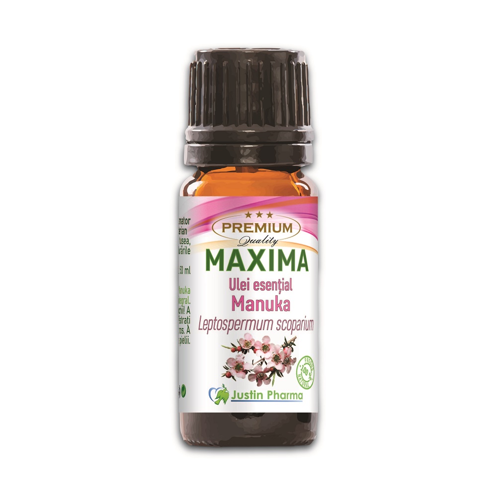 Ulei esential de Manuka, 10 ml, Justin Pharma