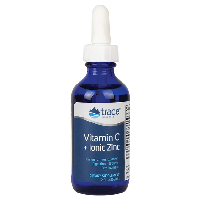 Vitamina C + Zinc lichid, 59 ml, Trace Minerals