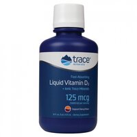 Vitamina D3 lichid 125 mcg, 473 ml, Trace Minerals