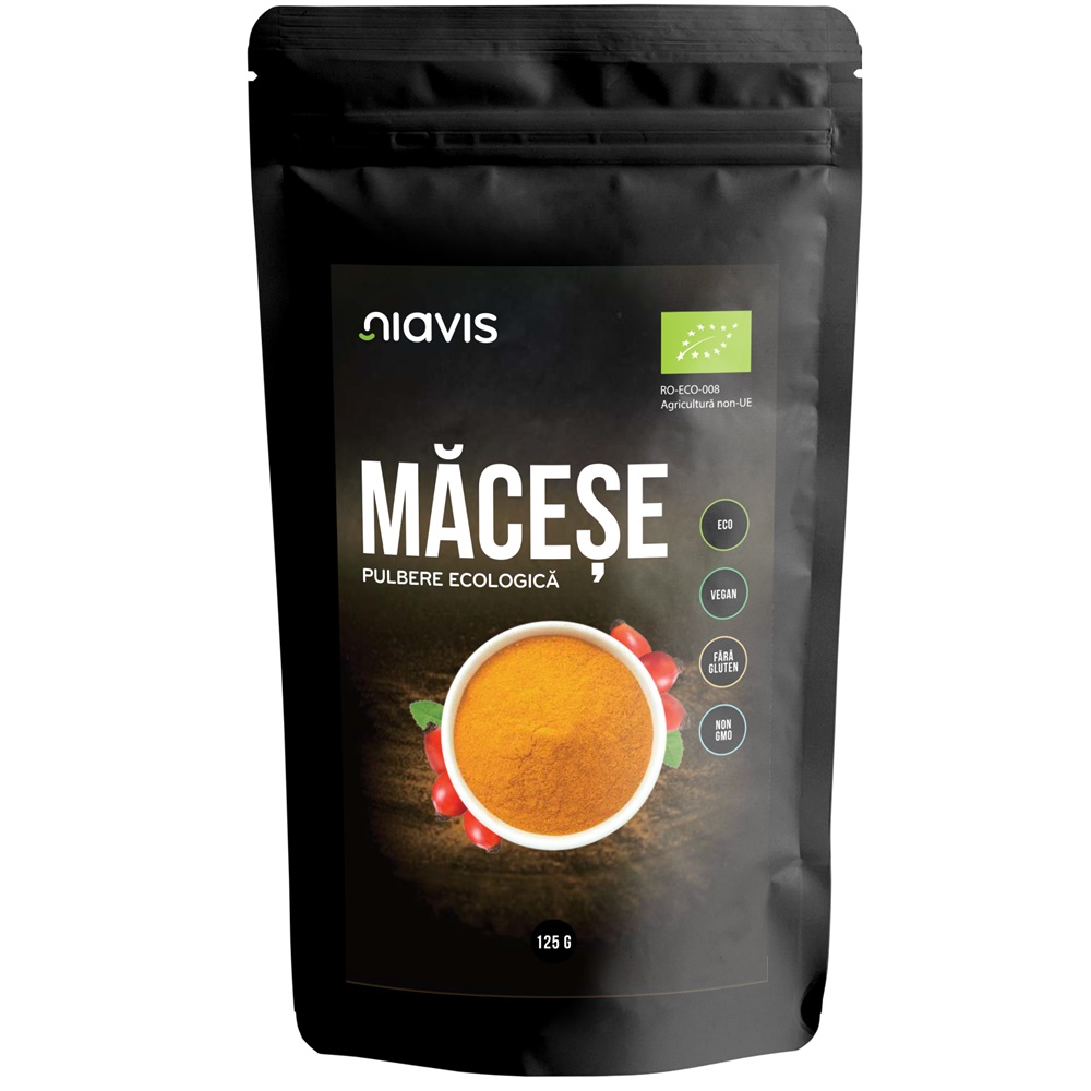 Macese pudra ecologica, 125g, Niavis