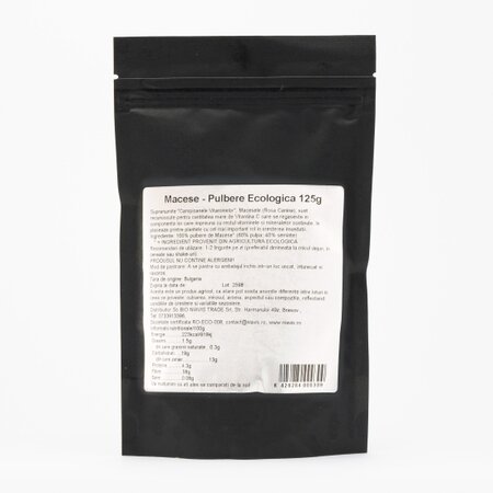 Macese pudra ecologica, 125g, Niavis 610231