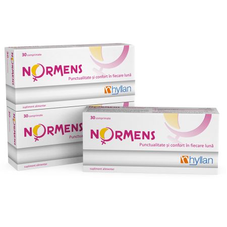 Pachet Normens, 3 x 30 comprimate, Hyllan