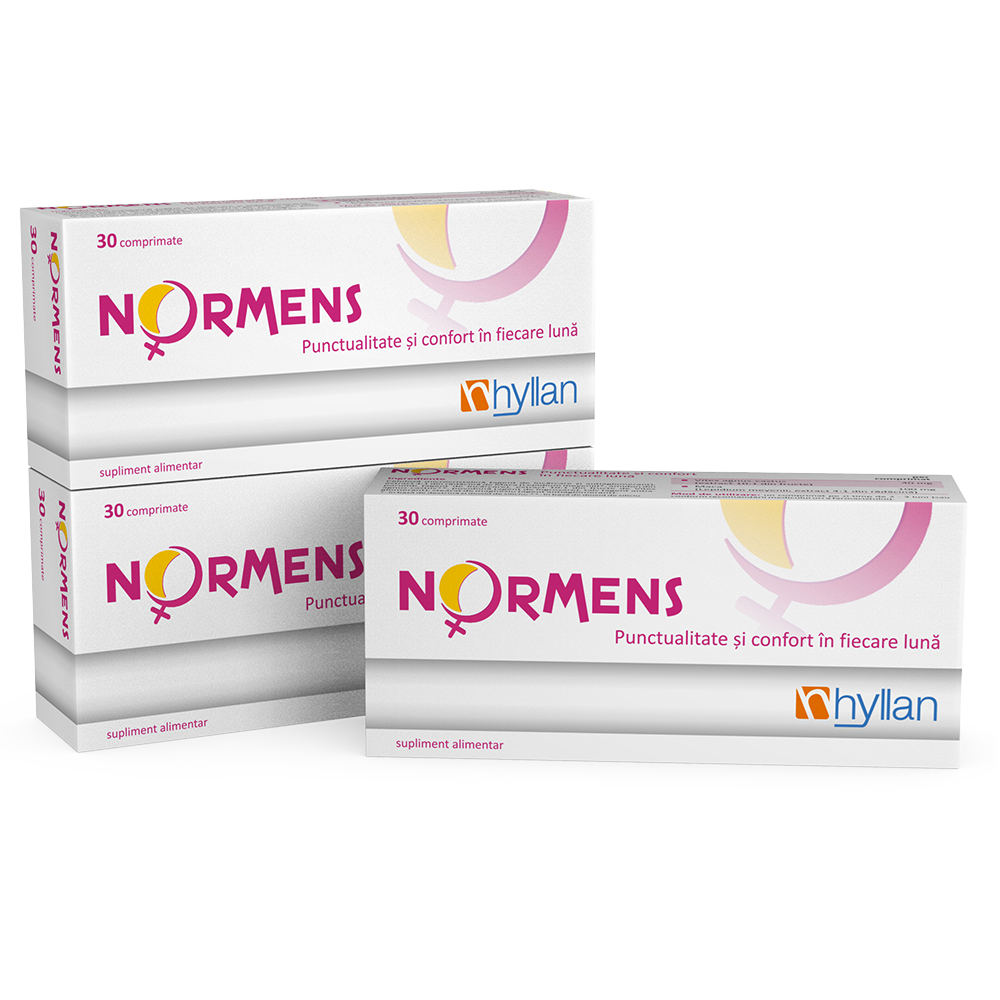 Pachet Normens, 3 x 30 comprimate, Hyllan