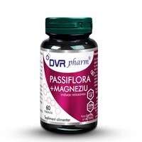 Passiflora+Magneziu, 60 capsule, DVR Pharm