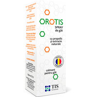 Spray de gat cu propolis Orotis, 20 ml, Tis Farmaceutic