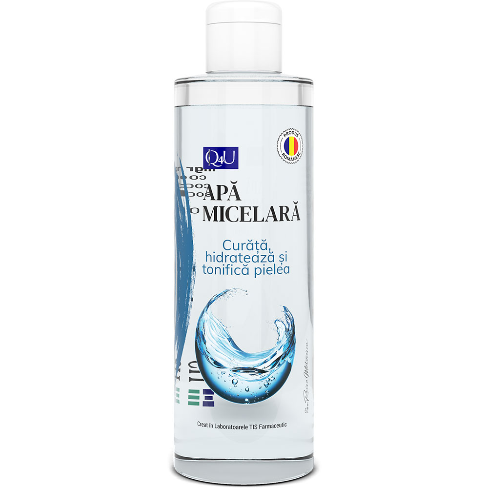 Apa micelara Q4U, 300 ml, Tis Farmaceutic