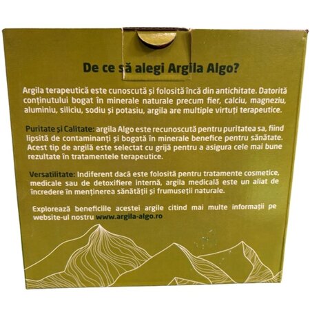 Argila sub forma de bulgarasi, 1 kg, Algo 704867